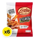 Thumbnail 1 of อองเทร่ หมูแผ่นอบ รสพริกเผาเบคอน 16 ก. x 6