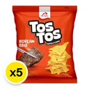 Thumbnail 1 of TOS TOS Tortilla Chips Korean BBQ 22 g x 5