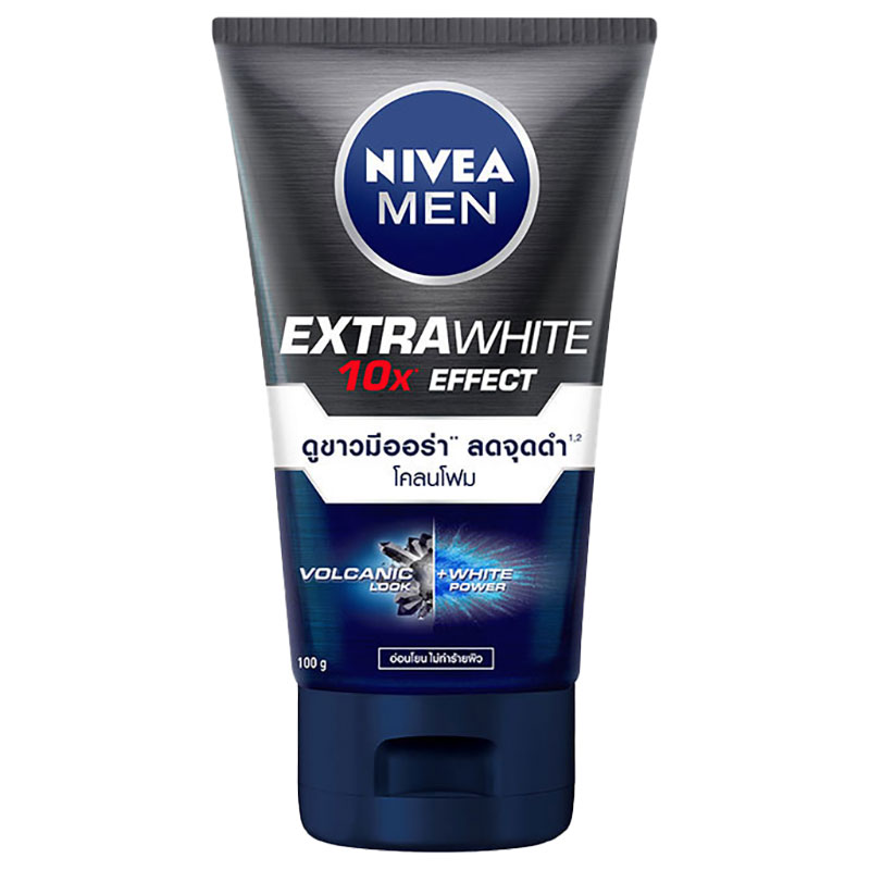 NIVEA Men Extra White Mud Foam 100 g