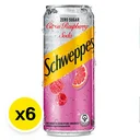 Thumbnail 2 of ชเวปส์ ซิตรัสราสเบอรรี่โซดา 330 มล. x 6