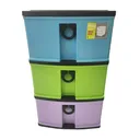 Thumbnail 2 of ดีเอ็มที ลิ้นชักพลาสติก 3 ชั้น คละสี