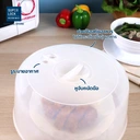 Thumbnail 3 of ซุปเปอร์ ล็อค ฝาครอบอุ่นอาหารในไมโครเวฟ รุ่น 5305 ขนาดใหญ่ 27 x 11.7 ซม. สีขาว