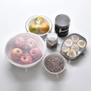 Thumbnail 2 of RePlanetMe ซิลิโคนปิดภาชนะ ชุด 6 ชิ้น Reusable Silicone Food Wrap (Set of 6) เขียว (Green)