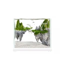 Thumbnail 3 of ตู้ปลาจำลองระบบนิเวศน์ในน้ำพร้อมหินตกแต่งตู้ปลาและเครื่องกรองน้ำขนาด 18 ซ.ม. สีขาว
