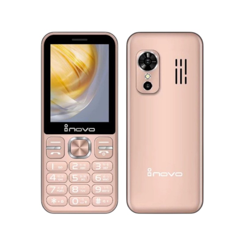 Inovo โทรศัพท์ปุ่มกด I-14 Zen ปุ่มใหญ่ จอกว้าง 2.9 นิ้ว ระบบ Dual SIM (2 ซิม) รองรับ 3G/4G พร้อมประกันศูนย์ 1 ปี Gold