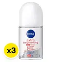 Thumbnail 2 of นีเวีย เอ็กซ์ตร้า ไบรท์เทนนิ่ง แม็กซ์ โพรเทค โรลออน 25 มล. x 3