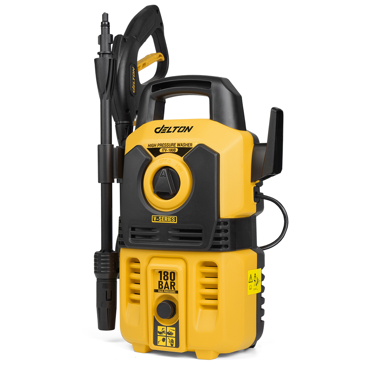 DELTON เครื่องฉีดน้ําแรงดันสูง 180 บาร์ 2200 วัตต์ High Pressure Washer เครื่องฉีดน้ํา V-SERIES รุ่น ITV-180B