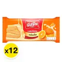 Thumbnail 2 of บิสชิน เวเฟอร์ไส้ครีม กลิ่นส้ม 24/29 ก. x 12