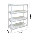 Thumbnail 2 of DKW Official ชั้นวางของ 3 และ 4 ชั้น (มี 2 สี) ชั้นวางรองเท้า ชั้นวางหนังสือ HH-1066/3, 4