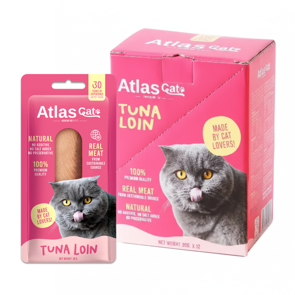 ATLAS CAT TUNA LOIN 30G. x12