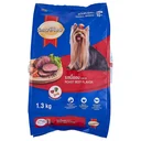 Thumbnail 1 of สมาร์ทฮาร์ท อาหาร สำหรับสุนัขพันธุ์เล็ก รสเนื้ออบ 1.3 กก.