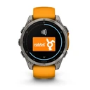 Thumbnail 2 of GARMIN Smart Watch Fenix 8 Series 47 mm Graphite Titanium Ora