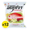 Thumbnail 2 of มโนห์รา ข้าวเกรียบปลาทอด 10 ก. x 12