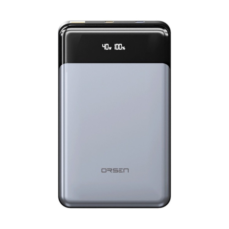 Orsen by Eloop E14 Ultra แบตสํารอง 20000mAh ชาร์จเร็ว PD 45W Max Type C Fast Charge  Black