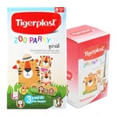 Thumbnail 1 of ไทเกอร์พล๊าส พลาสเตอร์ปิดแผล ชนิดพลาสติก ลายซูปาร์ตี้ 8 ชิ้น x 10 ซอง