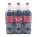 Thumbnail 3 of โค้ก เครื่องดื่มน้ำอัดลม รสออริจินัล น้ำตาลน้อยกว่า 1.6 ล. x 6