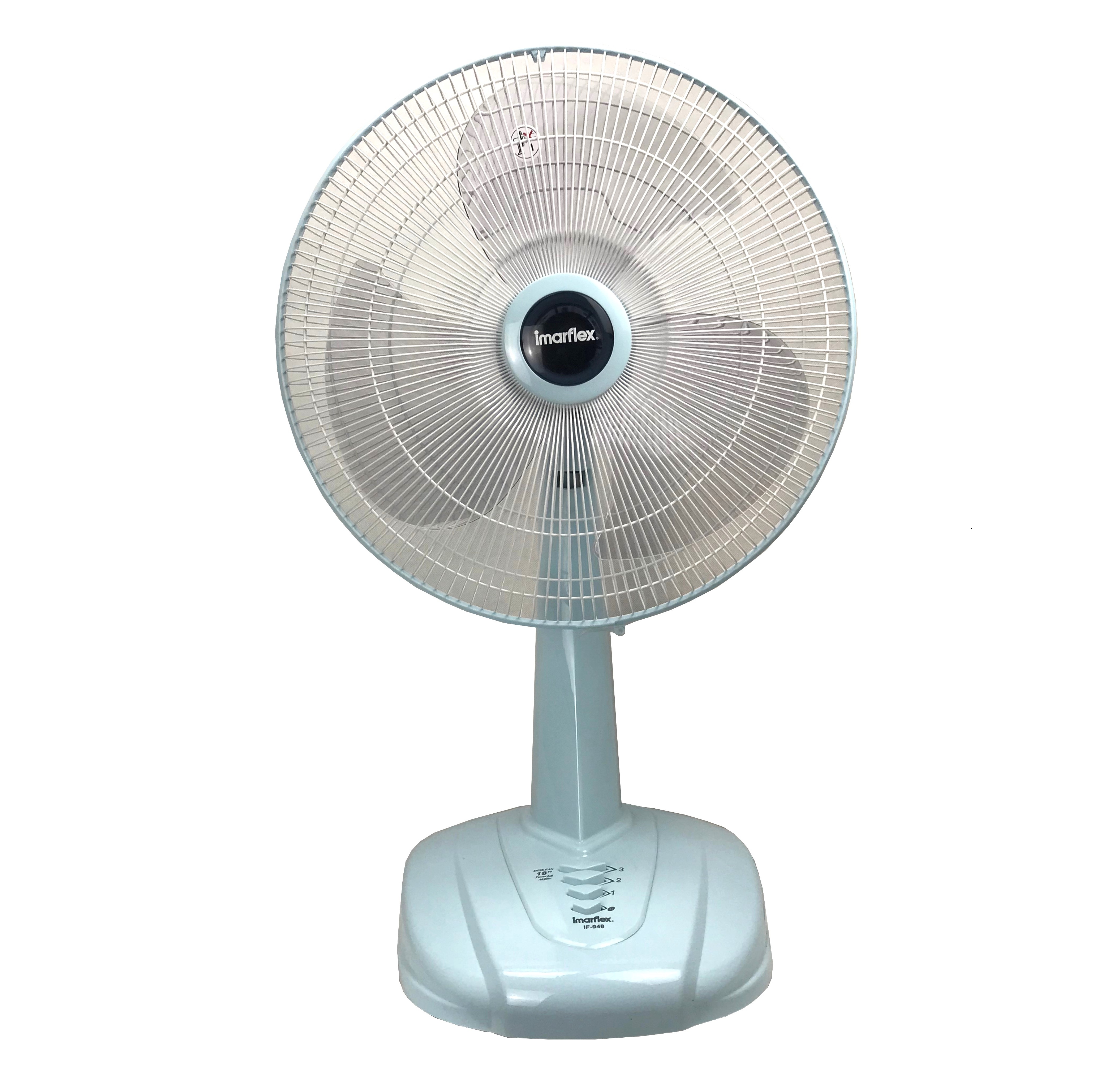 IMARFLEX Desk fan 18 Model IF-948 Blue Colour
