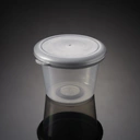 Thumbnail 1 of Panda Outlet ถ้วยเต้าฮวย(4 oz.) + ฝาฉีก สีซิลเวอร์ (แพ็ค 20 ชิ้น)