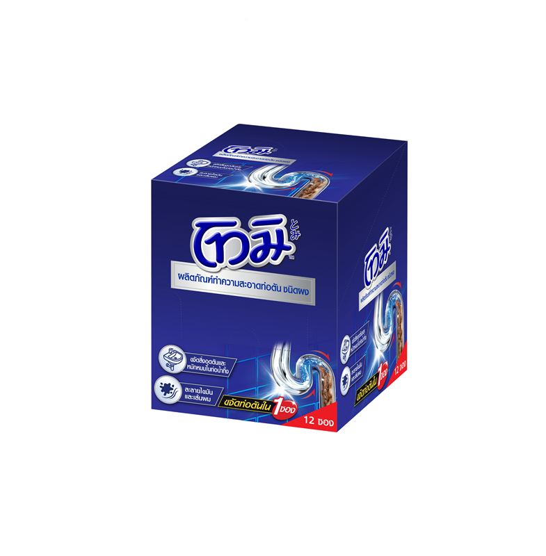 [Pack72]  Tomi Drain Cleaner Powder 50g.