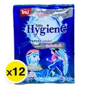 Thumbnail 2 of ไฮยีน เอ็กซ์เพิร์ทวอช น้ำยาซักผ้าเข้มข้น กลิ่นซันคิส บลูมมิ่ง สีฟ้า 35 มล. x 12