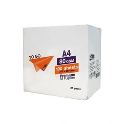 Thumbnail 2 of Go On กระดาษถ่ายเอกสาร 80 แกรม A4 (100 แผ่น/แพ็ค)