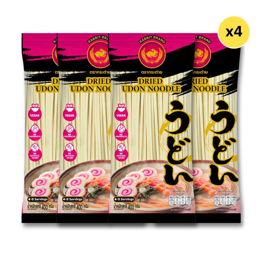 RABBIT BRAND UDON NOODLES 400 g