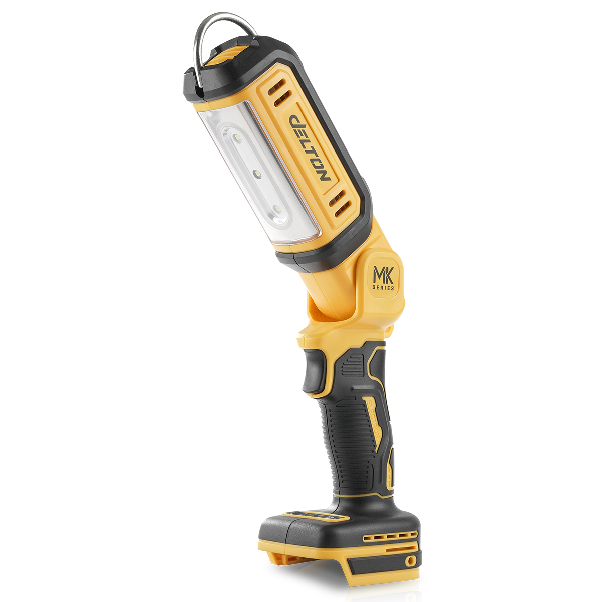 DELTON ไฟฉายไร้สาย 600LM สปอตไลท์ LED แบบพกพา รุ่น MKT-55FL ใช้งานร่วมกับ แบตเตอรี่ DELTON UltraFlex และ TURBO FORCE เฉพาะเครื่องเปล่า