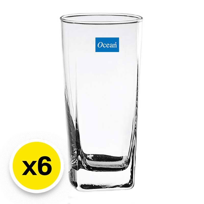 OCEAN GLASS Glass 11oz Model PLAZA 5B11011 320 ml x 6