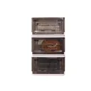 Thumbnail 1 of SUPER LOCK Foldable Storage Box Model 5683 50 l Gray x 3