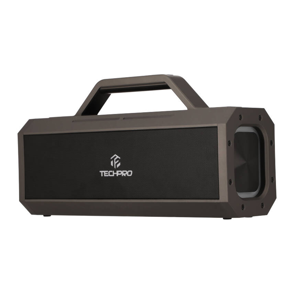 TECHPRO Party Maxx Speaker with Mic TP49 Cool Grey