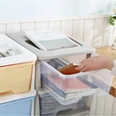 Thumbnail 2 of HomeHuk ตู้ลิ้นชักพลาสติก 4 ชั้น พร้อมที่วางของด้านบน สีโปร่งใส