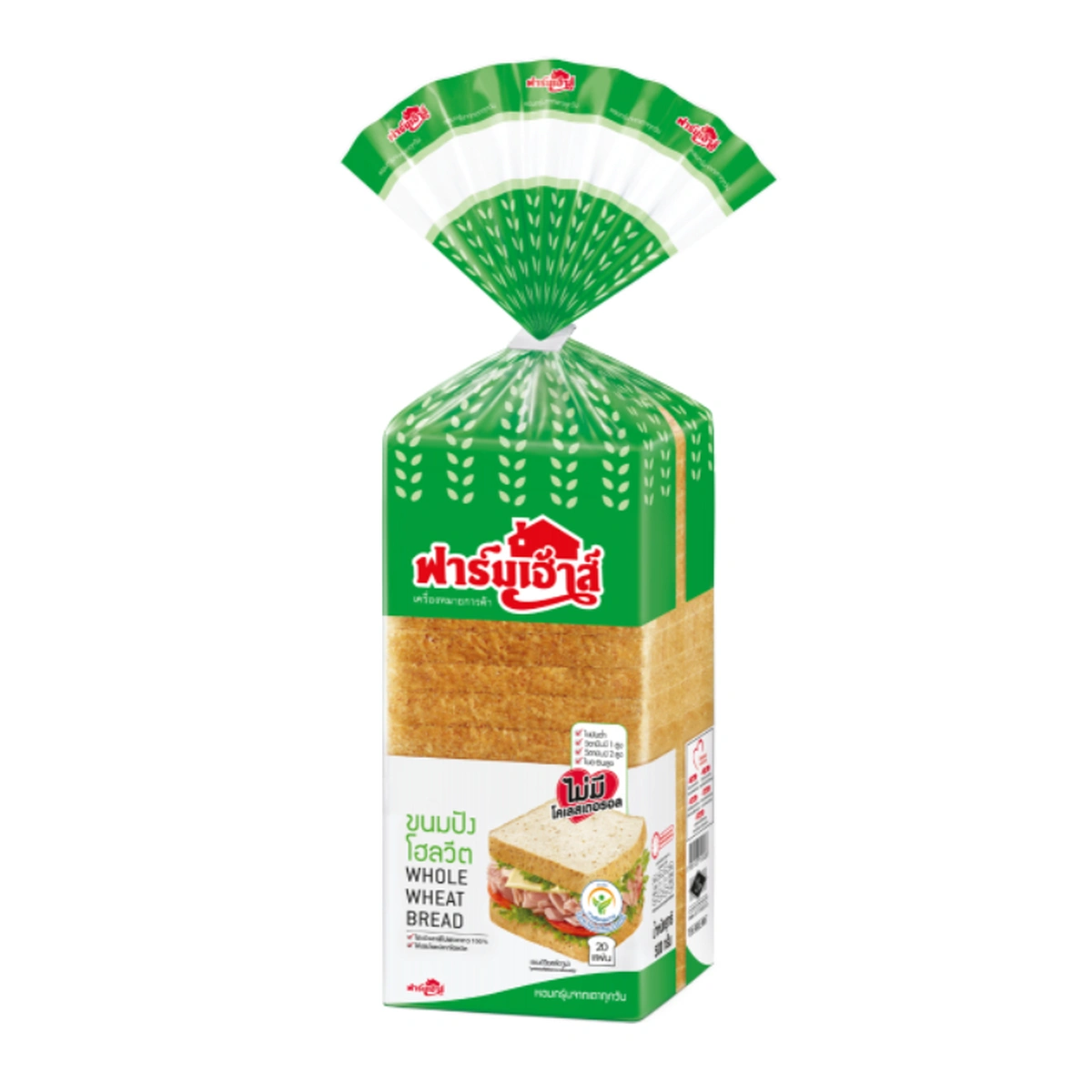 FARMHOUSE Whole Wheat Bread 500 g