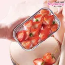 Thumbnail 1 of Boxjourney ถาดฟอยล์สี่เหลี่ยม+ฝา#4360-P (5 ใบ/แพค)