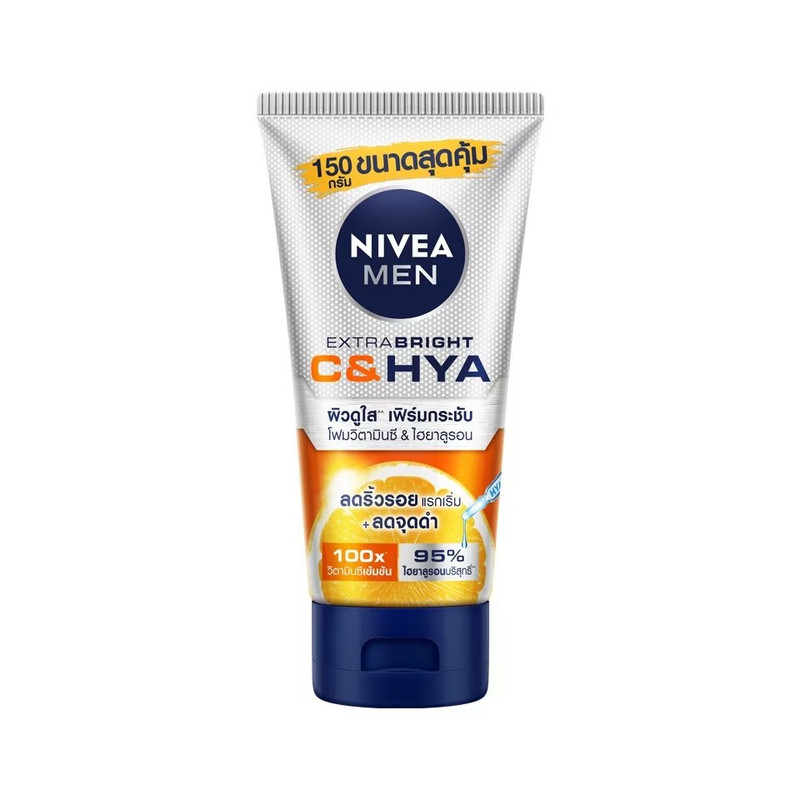 NIVEA MEN Extra Bright C & HYA Age Defense Vitamin Wash 150 g