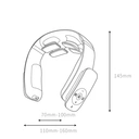 Thumbnail 3 of เครื่องนวดคอ นวดกระตุ้นกล้ามเนื้อ เครื่องนวดไฟฟ้าแบบสวมใส่  สีขาว