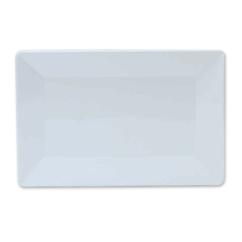 ARO Melamine Square Plate 11" White