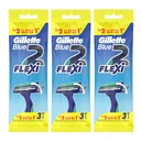 Thumbnail 1 of ยิลเลตต์ บลู 2 เฟล็กซ์ซี่ 2+1 ชิ้น x 3