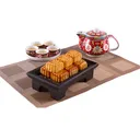 Thumbnail 3 of เอโร่ โกลด์ ขนมเปี๊ยะไส้ถั่วกลิ่นทุเรียน 30 ก. x 9