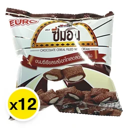 Thumbnail 2 of SEMON Chocolate Cereal Filled With Cream 17 g x 12