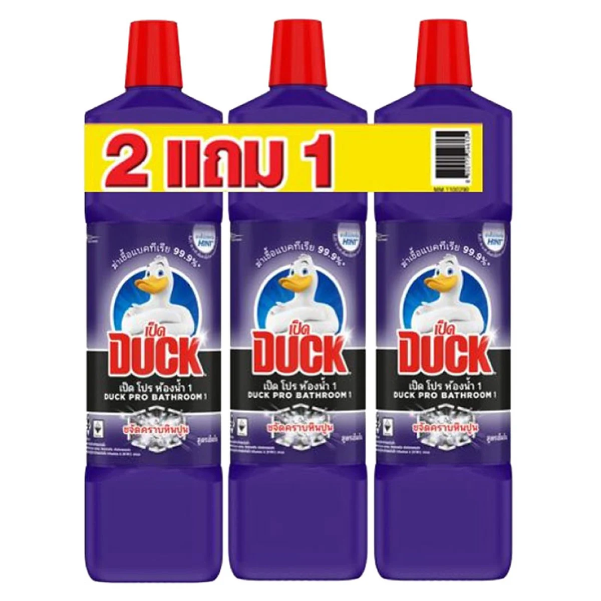 DUCK Pro Bathroom Cleaner 900 ml x 2+1