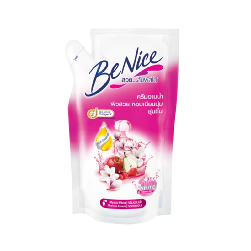 Benice Shower Cream Mystic White 400 ML.