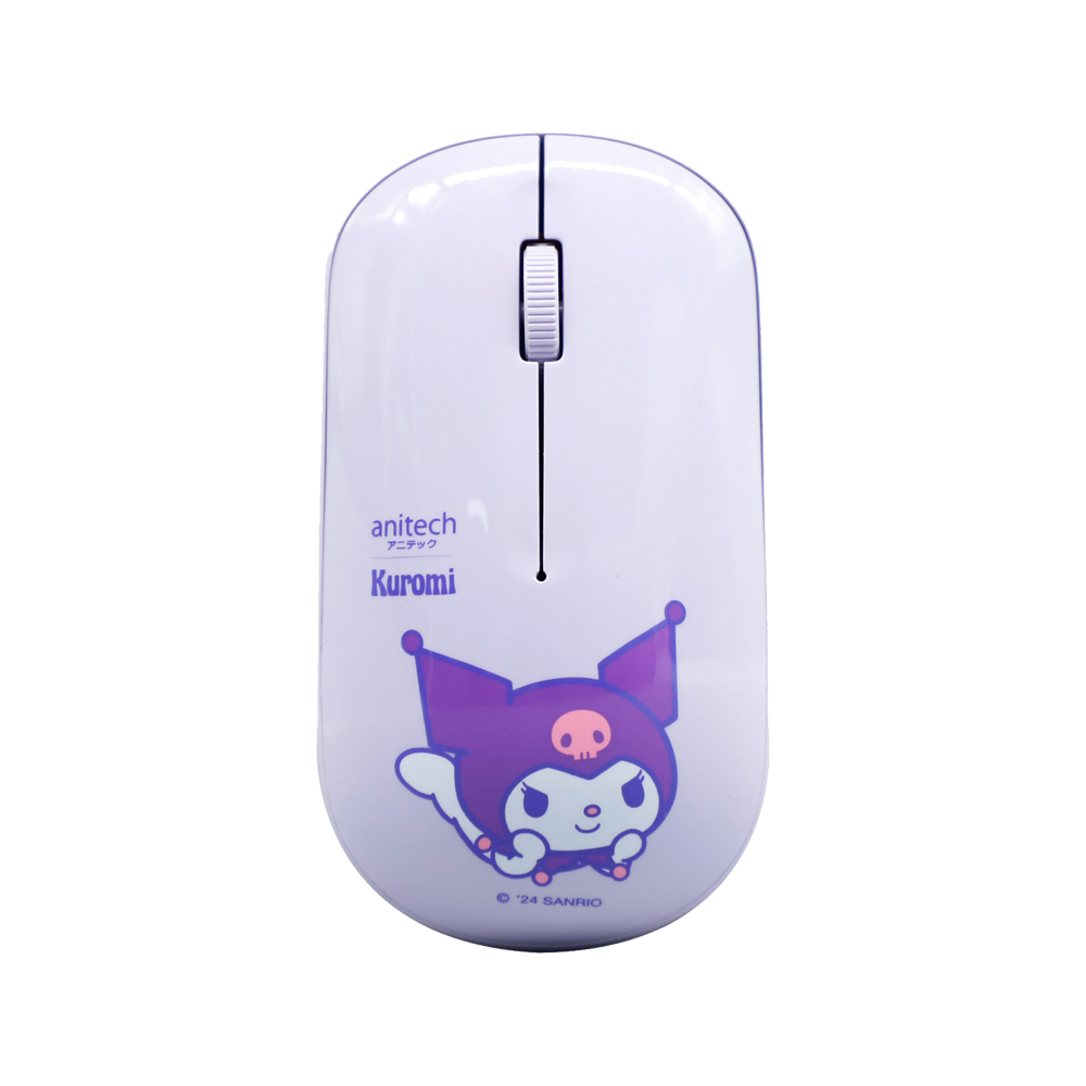 ANITECH X Sanrio Wireless Mouse Sanrio KU-W238-PU Purple