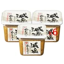 Thumbnail 1 of มาซูยะ มิโซะ เต้าเจี้ยวบด เกอเน็น อาวาเสะ มิโซะ สูตรลดปริมาณเกลือ ทำจากมิโซะข้าวบาร์เลย์ มิโซะข้าว และถั่วเหลือง (ผลิตในประเทศญี่ปุ่น) ขนาด 500 กรัม x 3 กล่อง