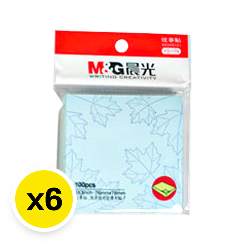 M&G Sticky Note 100 sheets 6 sachets Makro PRO