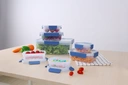 Thumbnail 3 of SUPER LOCK Set Food Storage NEXT SERIES sET 3 pcs Model 2814 + 2816 + 2817 Blue