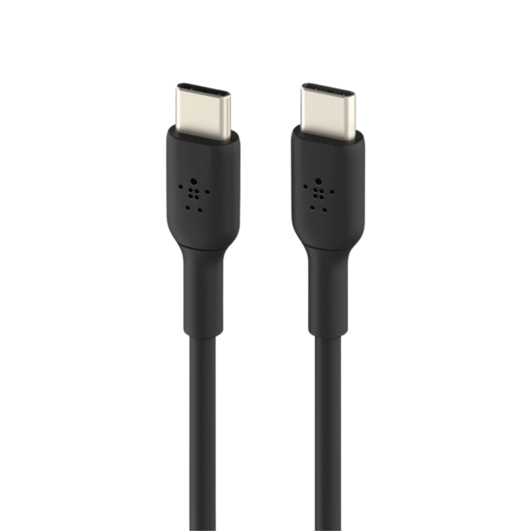 Belkin สายชาร์จเร็ว 60W สําหรับ Samsung iPhone Type C to C ยาว 1 เมตร รุ่น CAB003 (สีดํา)