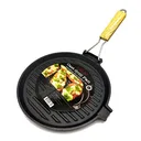 Thumbnail 2 of COLOR KIT Cast Iron Round Pan for Toast-Grill 27 cm