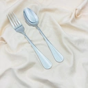 Thumbnail 1 of Twin Fish ( 6 คู่) ชุดช้อนส้อมสแตนเลส ช้อนส้อมสวยหนา 2.5 มม.รหัส 87-45