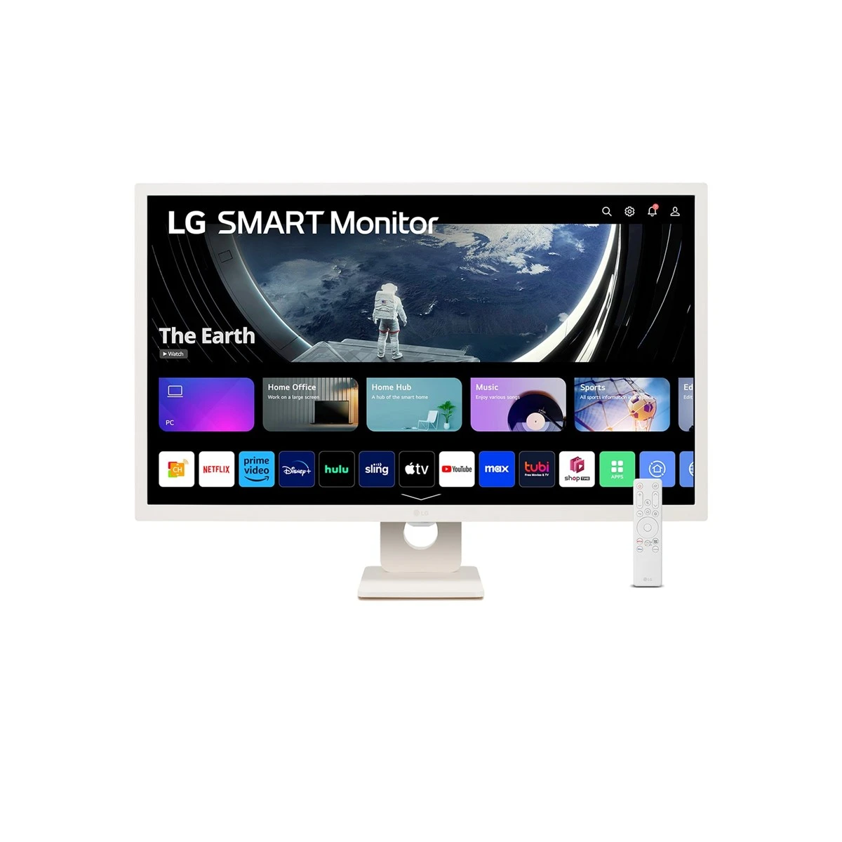 LG Full HD IPS Smart Monitor 32 inch with webOS 32SR50F-W.ATM
