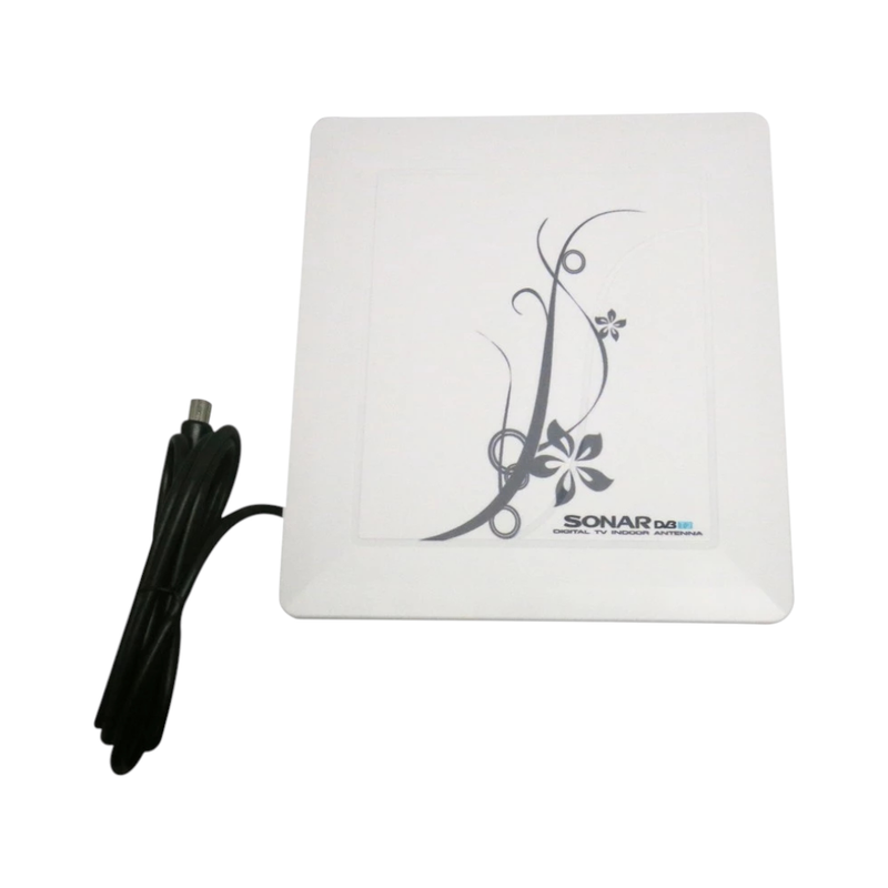 SONAR เสาอากาศดิจิตอลทีวี เสารับสัญญาณ ดิจิตอลทีวี รุ่น HD-011 ติดตั้งภายใน รับสัญญาณได้ไกล